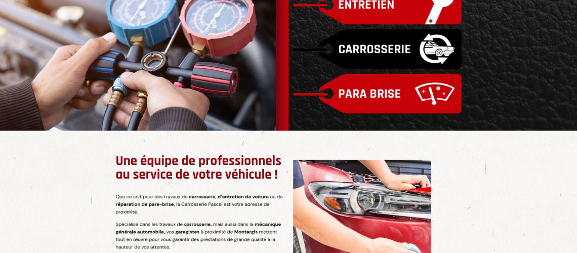 Bienvenue sur le site de carrosserie pascal